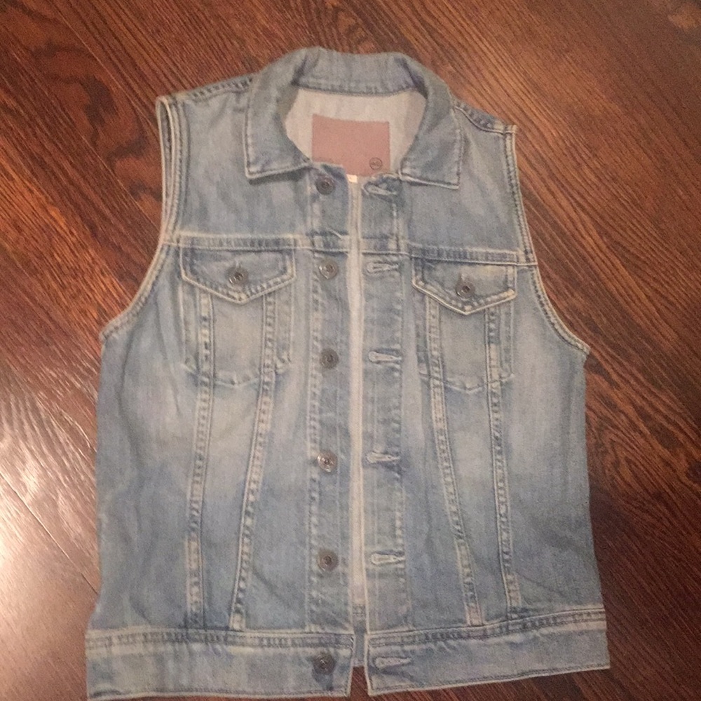 AG denim vest-size S-like new
